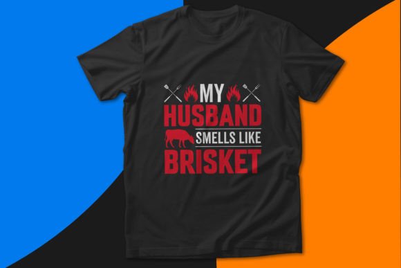 BBQ Typography T-shirt Design: A Smokin' Hot Creative Asset