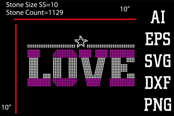 Love Rhinestone Design: A Sparkling Asset for Modern Creativity