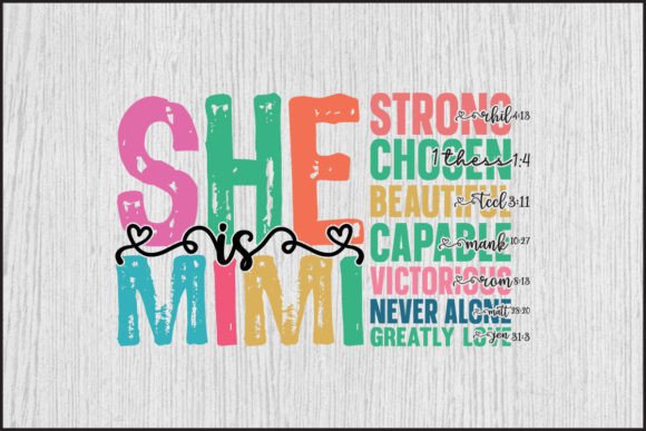 She is Mimi Mama Gigi Svg Png Design: A Versatile Creative Asset