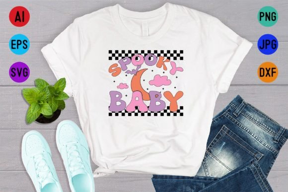 Spooky Babe Halloween Kids Shirt Design: A Creative Asset