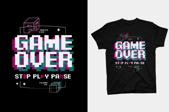 T-SHIRT DESIGN - GAMER: A Creative Asset for Modern Branding