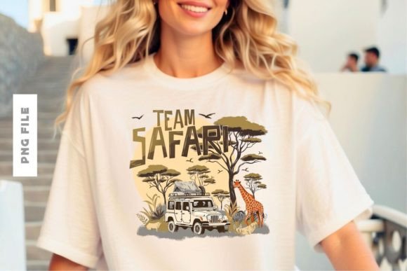 Team Safari T-shirt Design: A Versatile Asset for Modern Creators