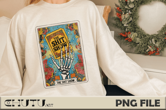 The Shit Show: Gothic Tarot Card Design for Bold Projects