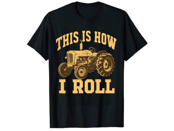 This is How I Tractor T-Shirt Design: A Creative Asset for Modern Branding