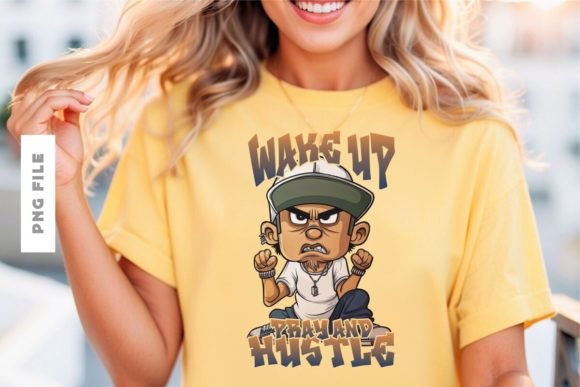 Wake Up T-shirt Design: A Creative Asset for Modern Branding